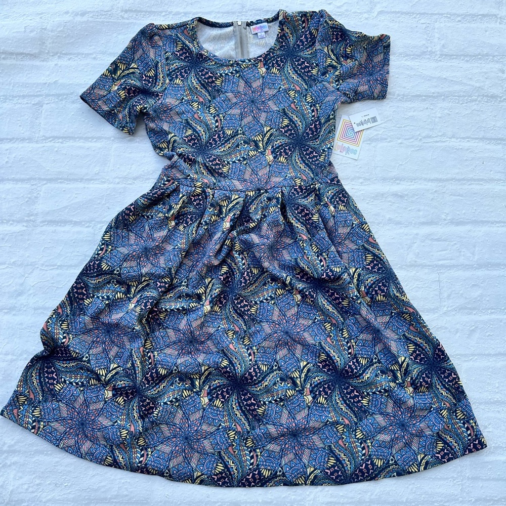 Lularoe Amelia dress Large - Picture 3 of 9